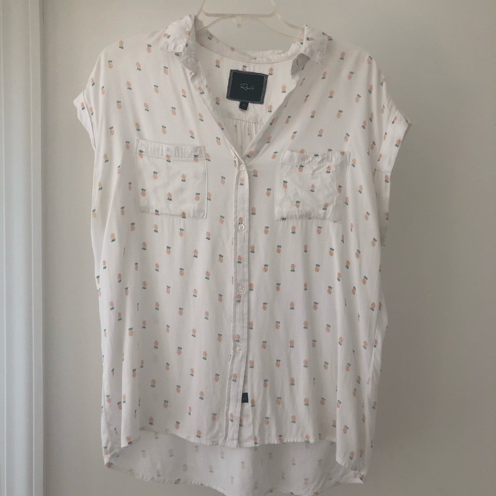 RAILS 🍍summer light weight pineapple tank shirt